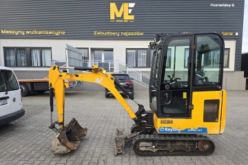 Minikoparka JCB  16C-1 + 3 łyżki rok 2021