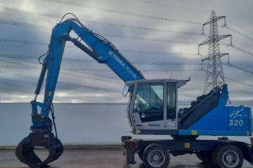 Koparka kołowa przeładunkowa załadowcza Terex - Fuchs MHL320