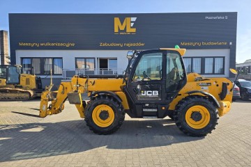 Ładowarka teleskopowa JCB 540-140 rok 2017 + widły