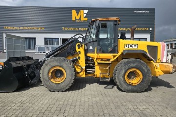 Ładowarka kołowa JCB 456E HT + łyżka rok 2012 stan bardzo dobry.