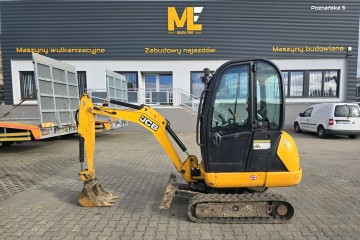 Minikoparka JCB 8018 + łyżka rok 2017