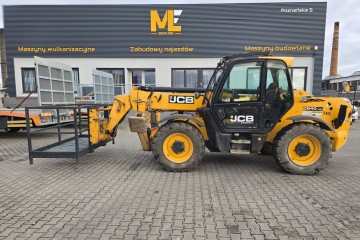 Ładowarka teleskopowa JCB 540-140 rok 2017 + widły