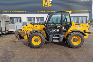 ładowarka teleskopowa JCB 535-125, jak Manitou, widły , aktualny UDT