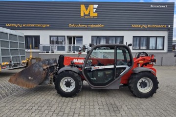 Ładowarka teleskopowa Manitou 7 metrów, jcb, merlo