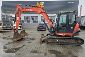 Koparka Kubota KX 080-4 rok 2018