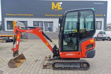 Minikoparka Kubota KX016-4 2019 rok + łyżka