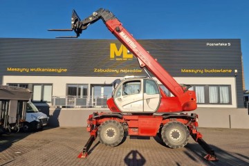 Ładowarka teleskopowa obrotowa Manitou MRT 2150 rok 2015+ wiły + kosz