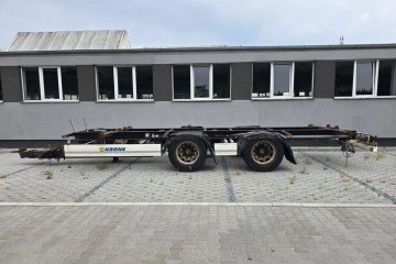 Naczepa krone Przyczepa krone tandem bdf do przewozu kontenerów ZZ TL