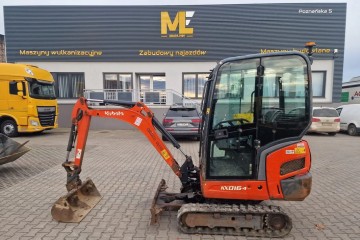 Minikoparka Kubota KX 016-4 + łyżka rok 2017